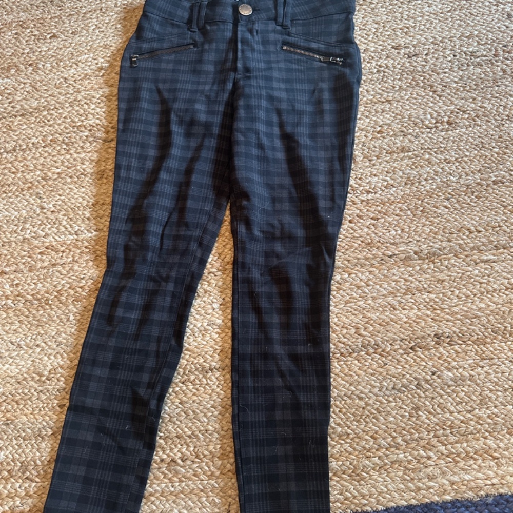 Plaid stretchy pant - Picture 2 of 4